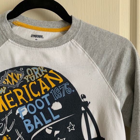 Boy’s Gymboreen Football Long-Sleeve Shirt - Picture 3 of 5